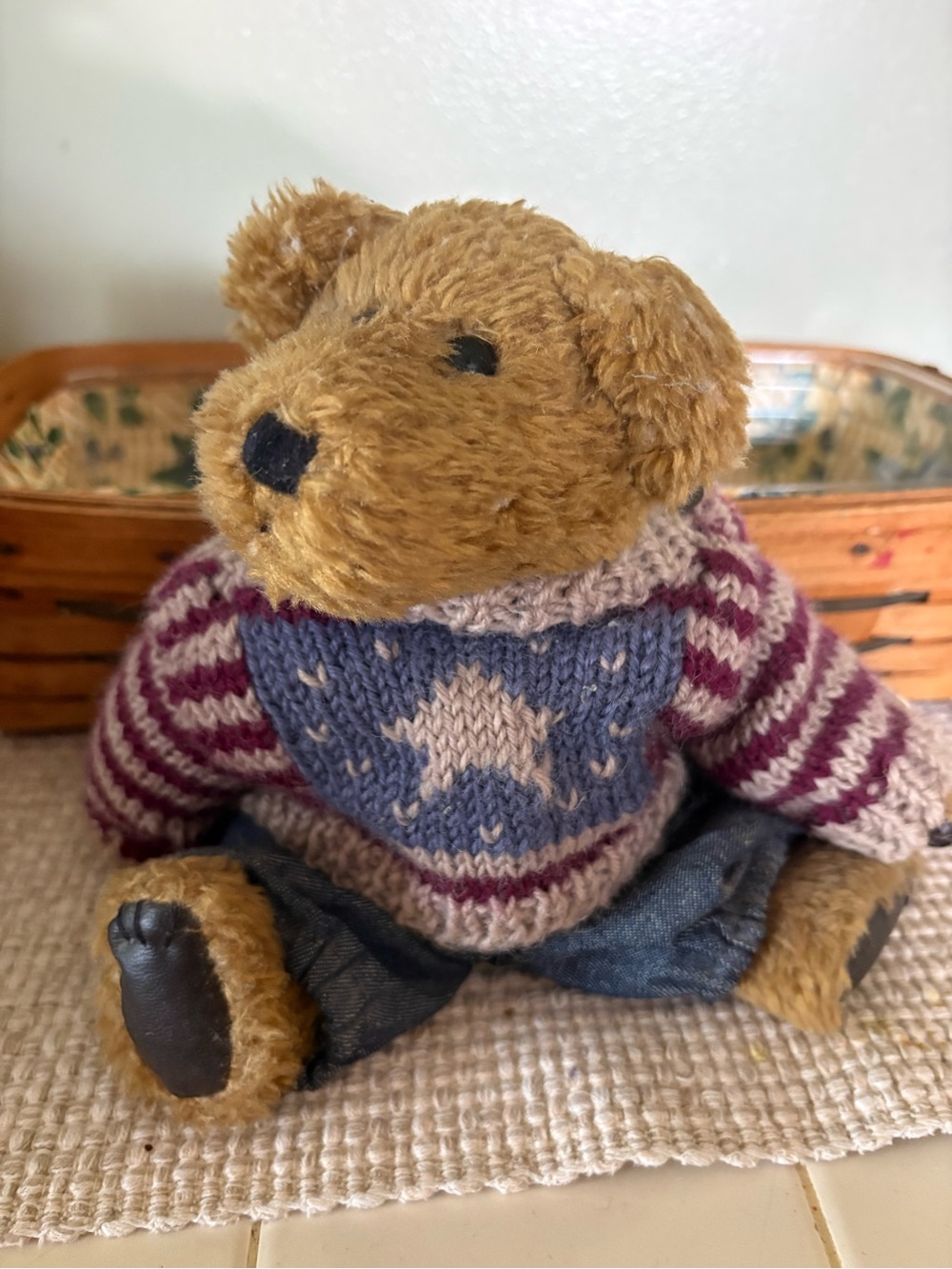 Vintage Boyd’s 1996 Patriotic Eddie Bean Bauer Bear